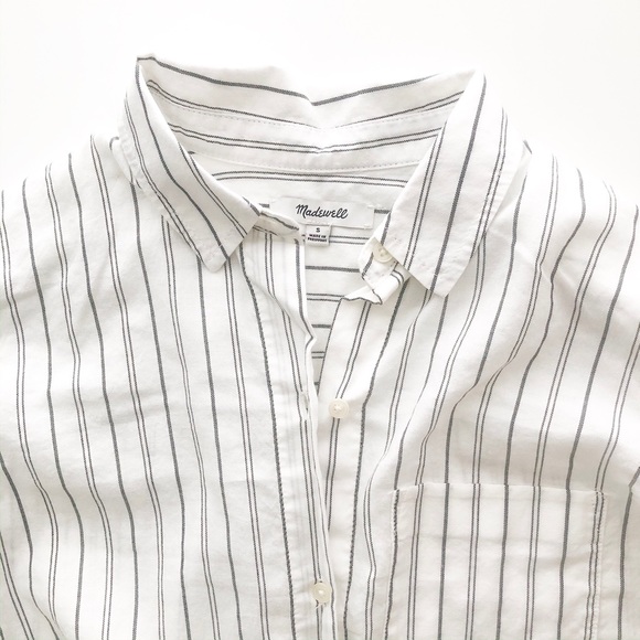 Madewell Striped Tie Blouse - Picture 6 of 8